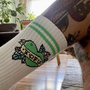 Green Riot Tofu Love socks