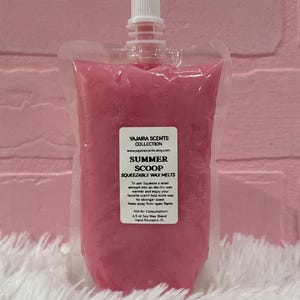 Summer Scoop- 6.5 oz Squeezable Soy Wax Melts