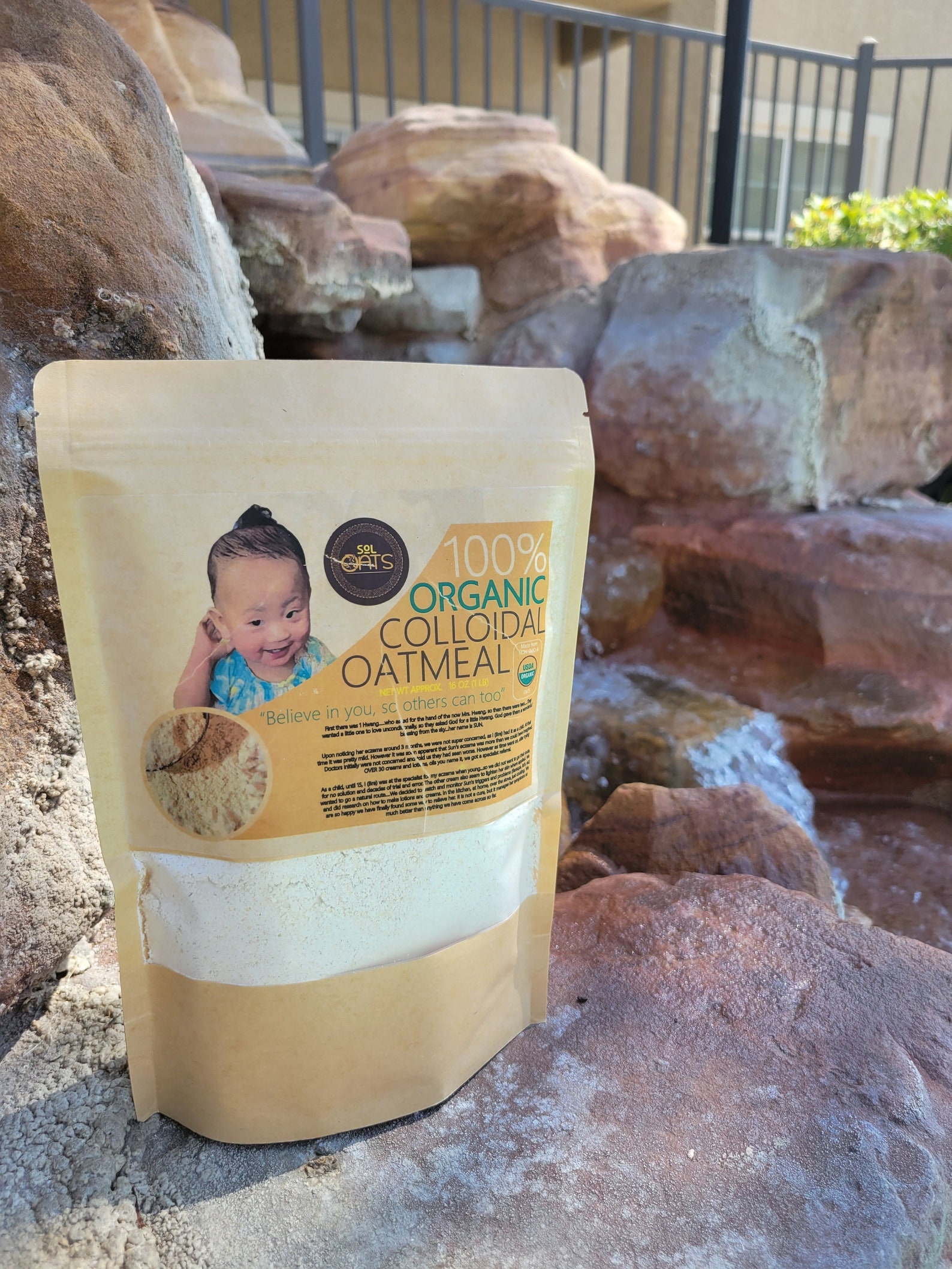 1LB 16oz Colloidal Oatmeal Powder Organic Non Gmo Etsy