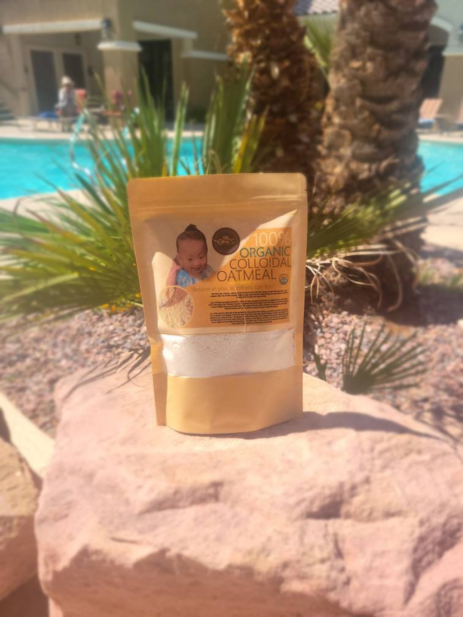 1LB 16oz Colloidal Oatmeal Powder Organic Non Gmo Etsy