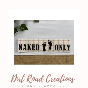 Naked Feet Only - Boat Decal, Boat Accessories, Bumper Stickers, No Shoes, Nautical, Boat, Lake Life, Boat Lover, Vinyl Decal, Boat Stickers