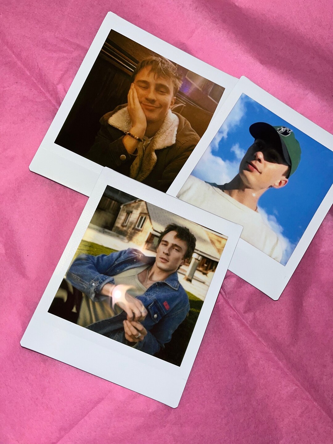 Drew Starkey Inspired Square Picture Prints 3 in a Pack - Etsy