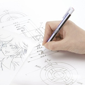 Tombow Mono Zero precisie-gumpen met ronde punt EH-KUR 2,3 mm