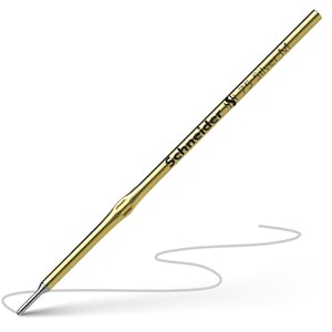 Zilveren balpenvulling - Schneider 75 - Medium - Zilver