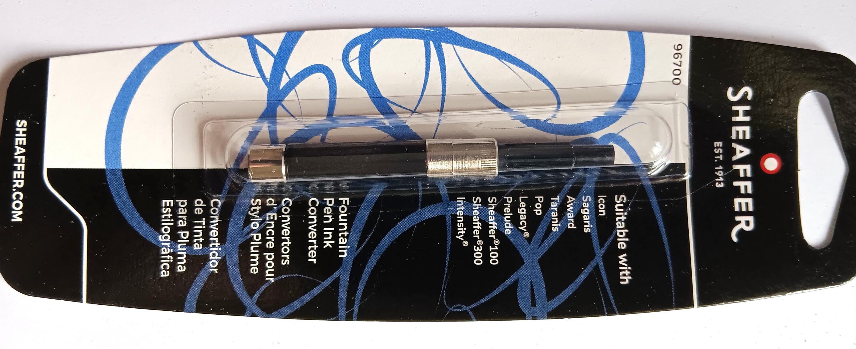 Sheaffer Fountain Pen Converter Reusable Refill Ink Replace