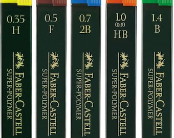 Mine Faber-Castell - Mine per matite meccaniche in superpolimero