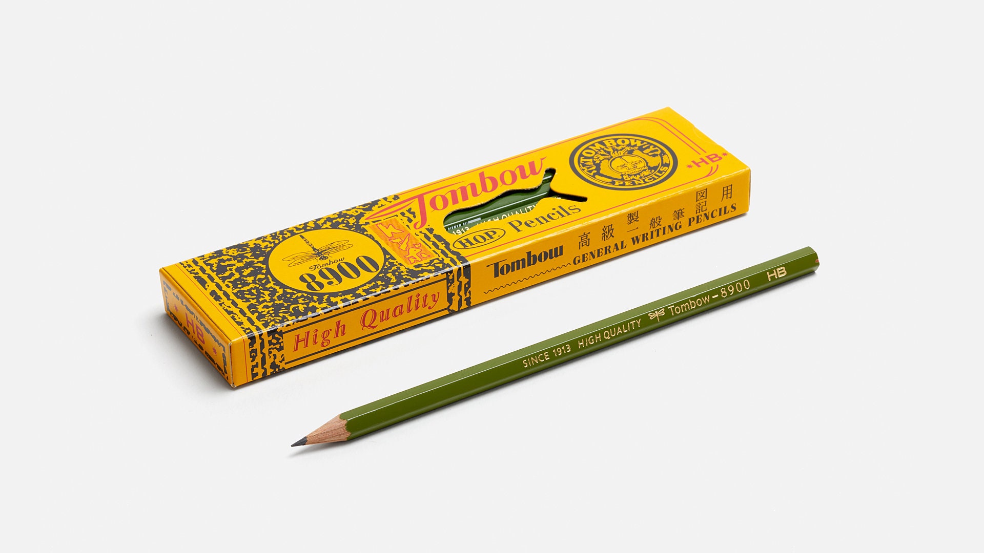 Tombow 8900 Pencils - Set of 12 - HB - Quality Pencils