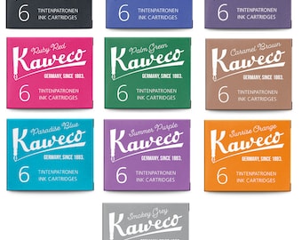 Cartouches d'encre Kaweco - Couleur au choix - Livraison gratuite au Royaume-Uni