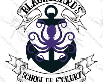 Art of F*ckery - OFMD - Our Flag Means Death - Blackbeard - Edward Teach - Ed - Gentlebeard - That's a f*ckery - SVG - Digitales Design