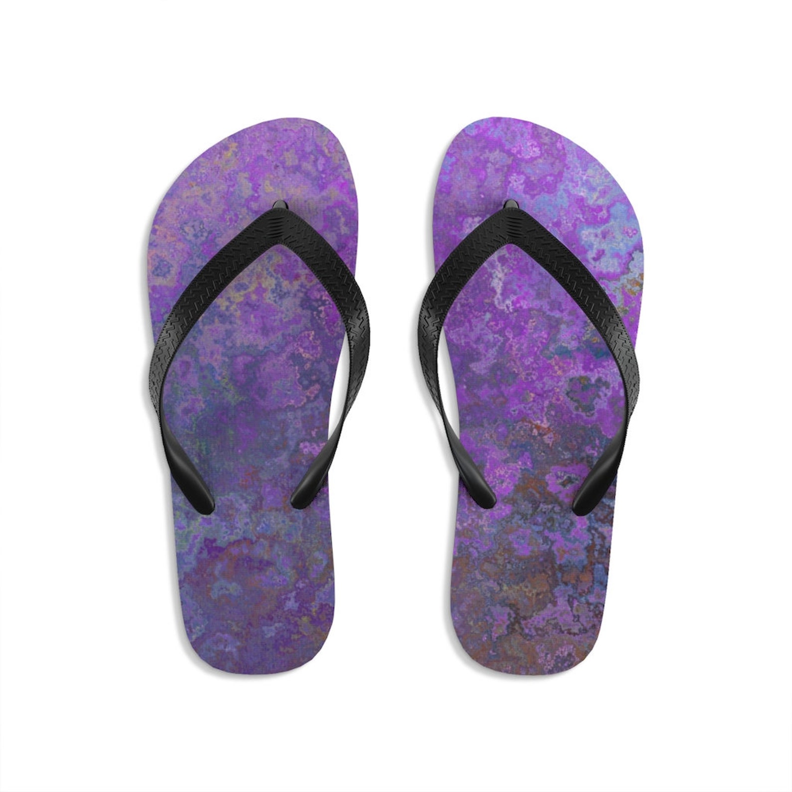 Hinyyrin Women's Rhinestone Sandals, Flat Flip-Flops, Bohemian Low-Heeled Gem Sandals, Beach 