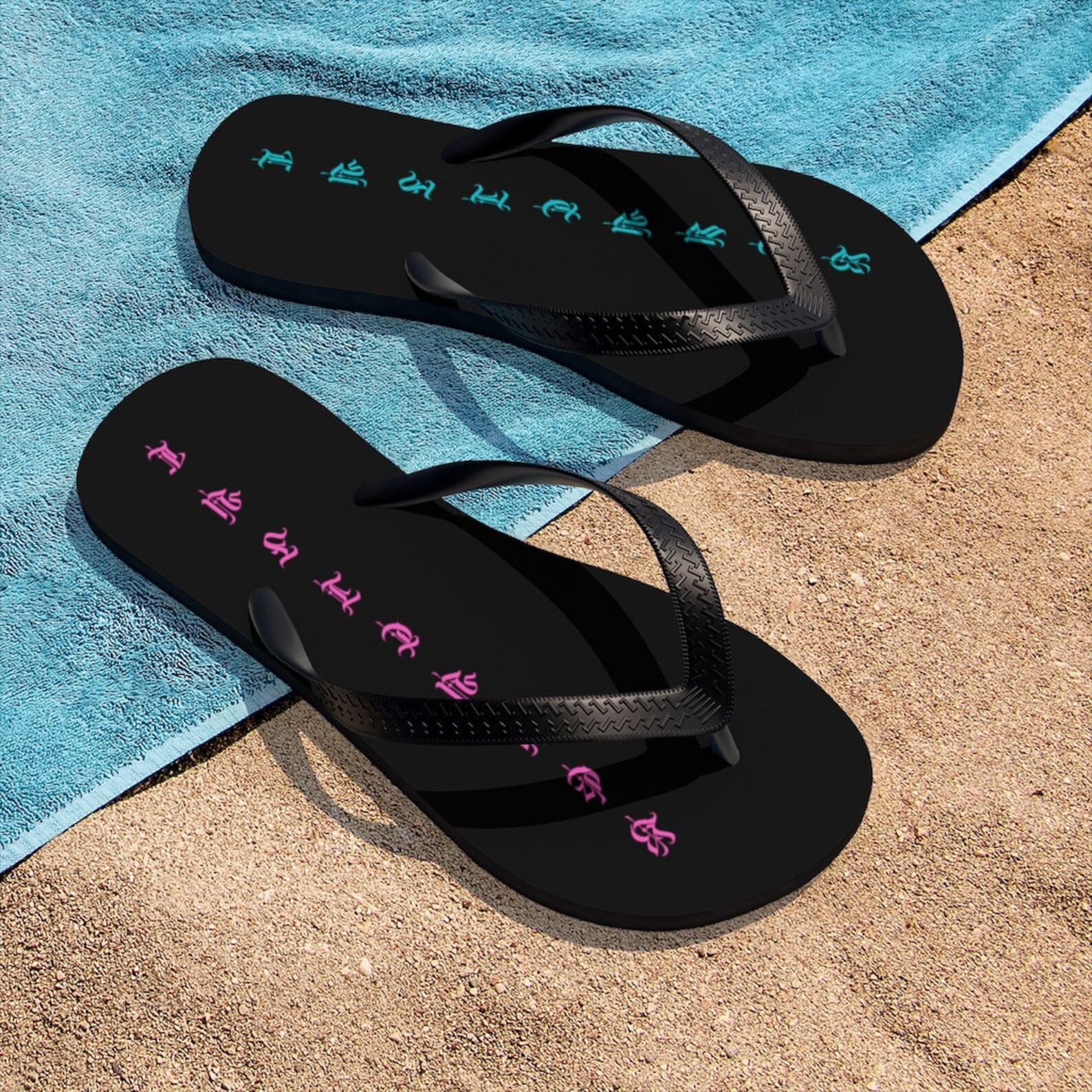 unique flip flops for women