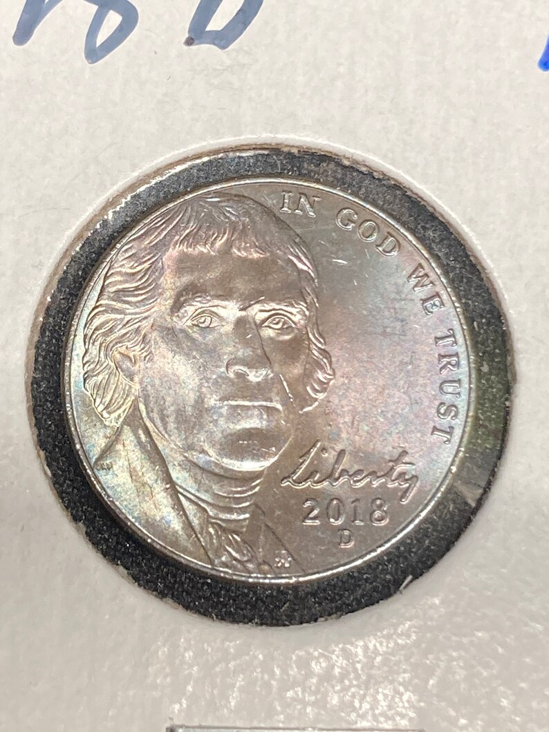 2018D jefferson nickel