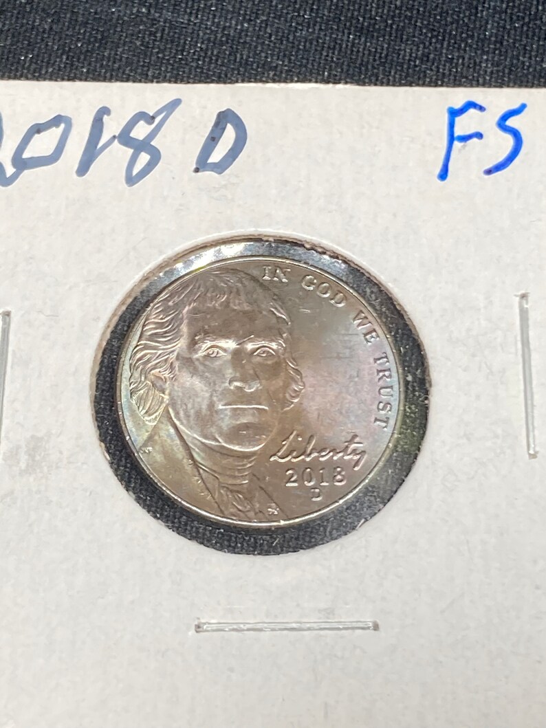 2018D jefferson nickel