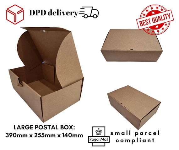 Cajas de embalaje de cartón GRANDES, marrón Caja postal grande, paquete  pequeño compatible, caja de envío corrugada grande, embalaje de ropa -   España