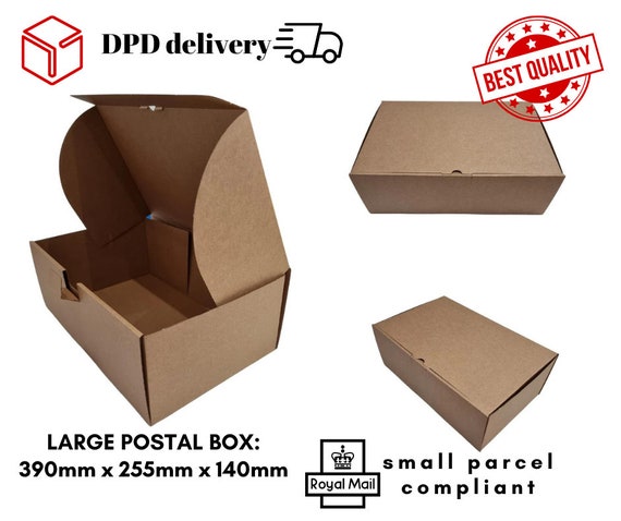 Cajas de embalaje de cartón GRANDES, marrón Caja postal grande, paquete  pequeño compatible, caja de envío corrugada grande, embalaje de ropa -   España