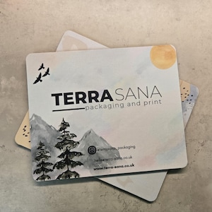 Personalisiertes Logo Mousepad, Computermatte für kleine Unternehmen, individuelles Schreibtischzubehör, Logo-Mausmatte, Geschenkidee, Mauspad mit Logo