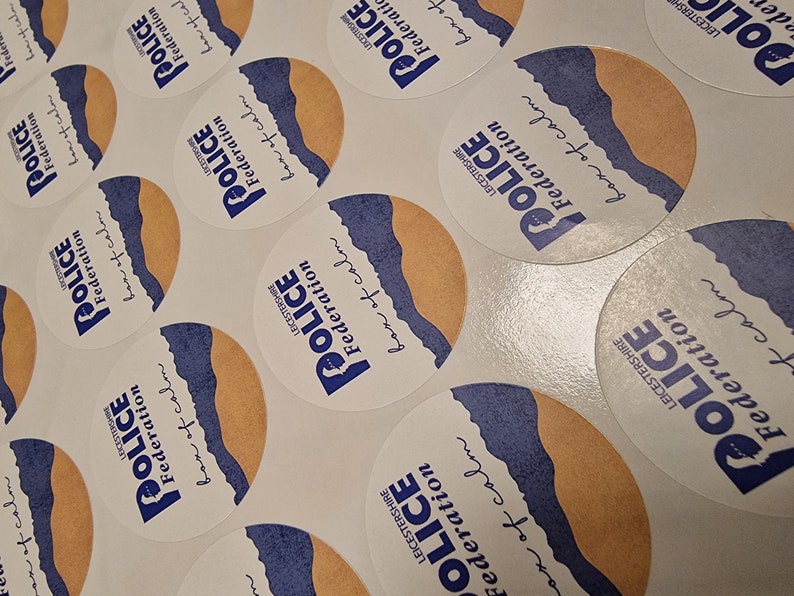 Round Logo Stickers, Custom Business Labels, Circle Branding Stickers, 1-2 Inch Stickers Size Options, personalised label stickers