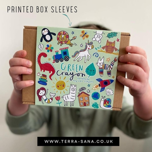 Custom Printed Box Sleeves:  Paper Belly Bands
