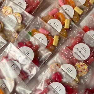 Personalised your Logo Stickers: Round Business Branding Labels 25mm, 37mm, 45mm, 51mm, 63mm, 88mm, sweet cones stickers, party wedding favour stickers