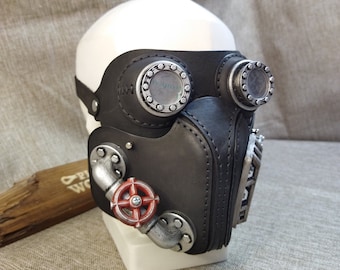 Steampunk mask "Steam-man II"