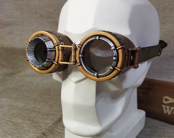 Steampunk goggles "Victor"