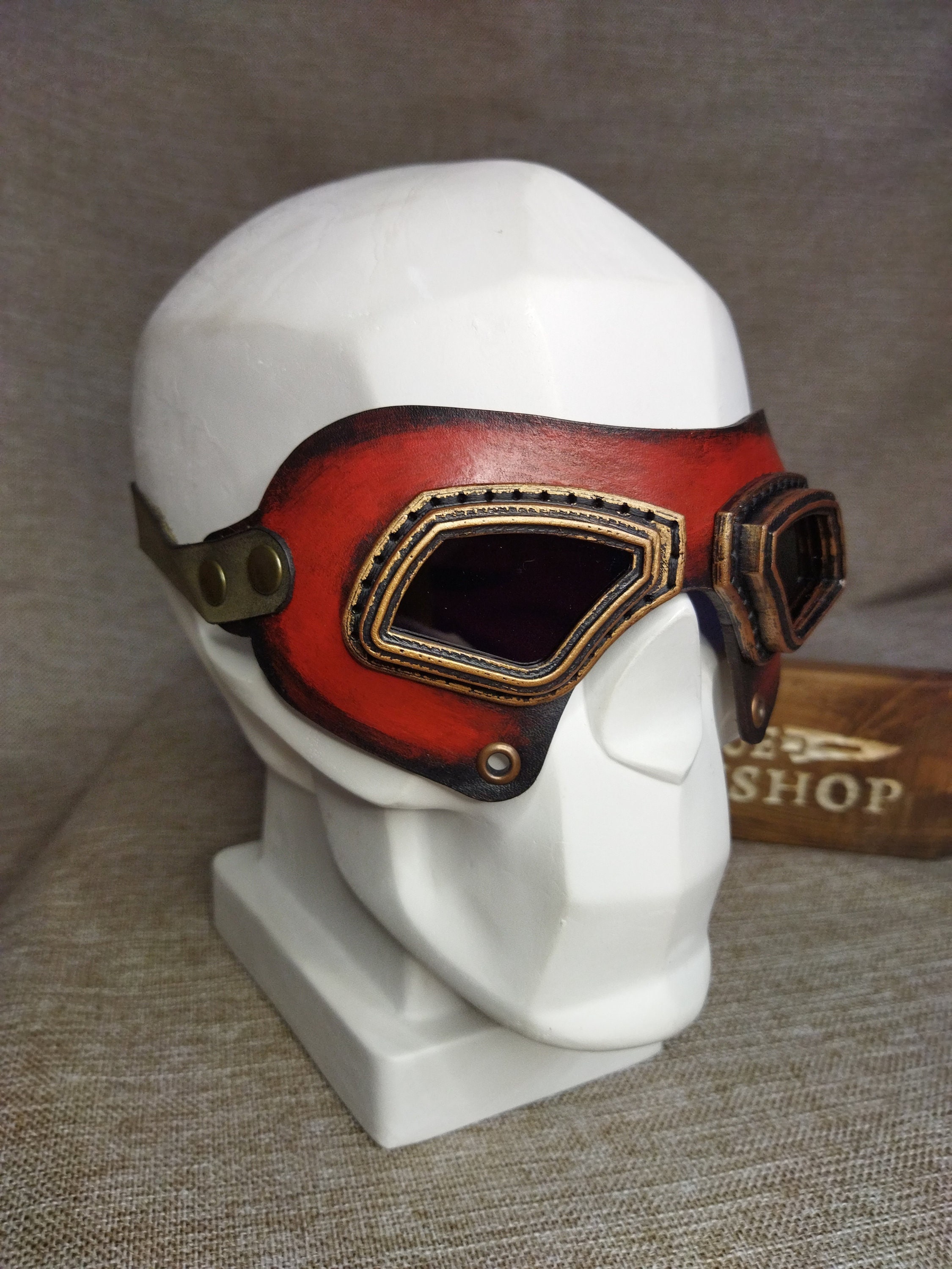 Check Out These CRG Vintage Pilot Goggles| Available In 5 Lens Colours - Foto 5