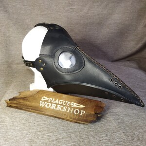 Black Plague Doctor Mask