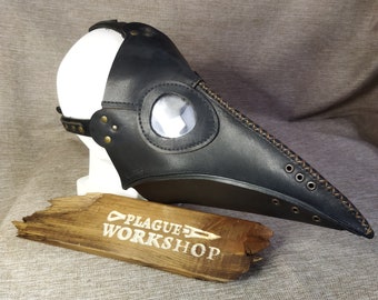 Black Plague Doctor Mask