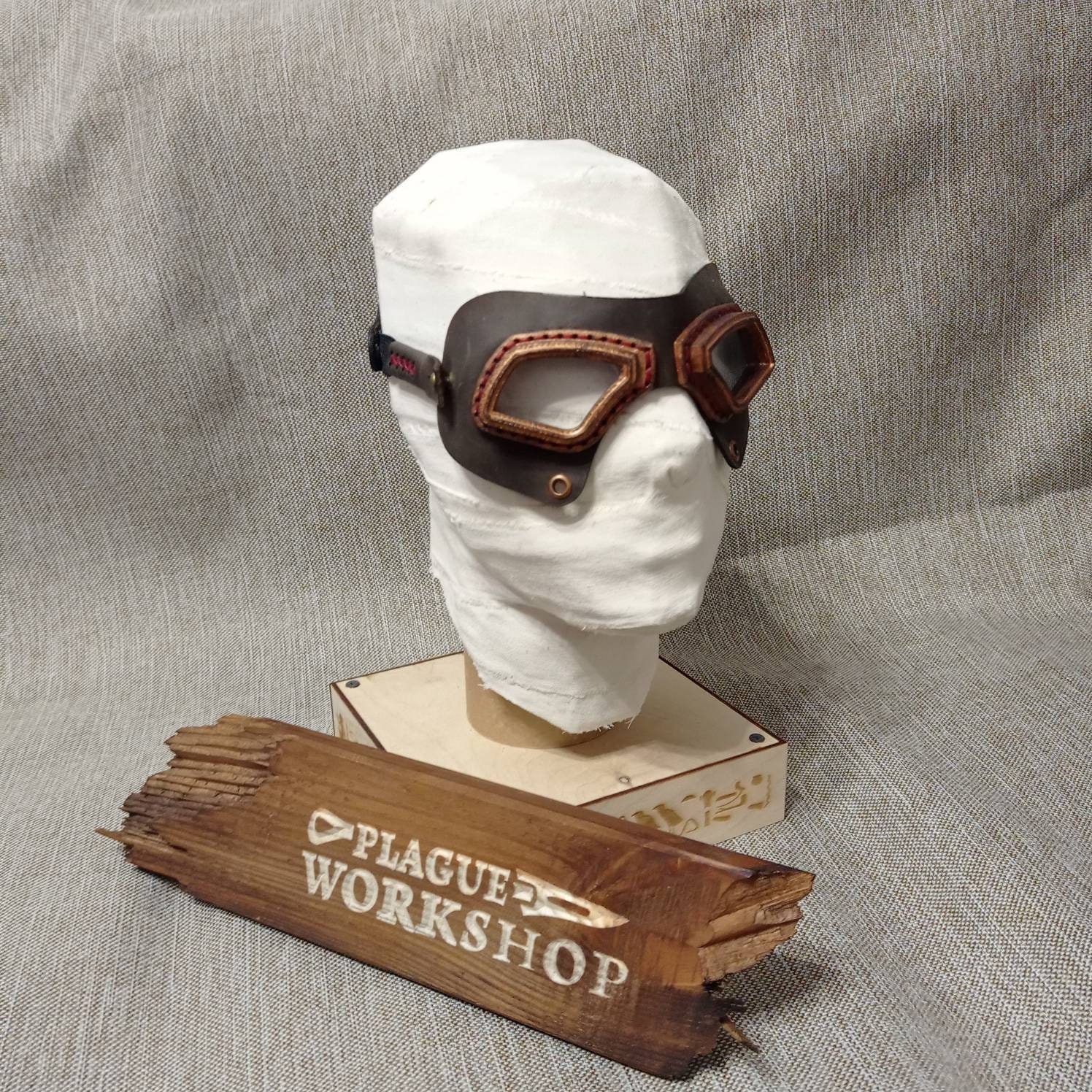 ドイツ軍 WWII ダスト・ゴーグル/専用ケース付き/フランス製(接収品)/実物 ドイツ軍 WWII ダスト・ゴーグル/専用ケース付き/フランス製