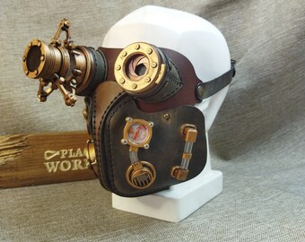 Steampunk mask "Watchmaker II"