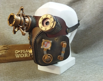 Steampunk mask "Watchmaker II"