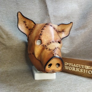 Creepy pig mask