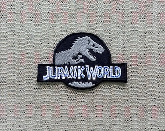 Jurassic World Logo Costume Patch 4 inches wide 