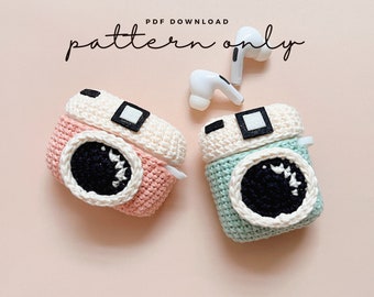 Pdf Pattern Airpods Crochet With Silicone Case | Camera | Airpods
