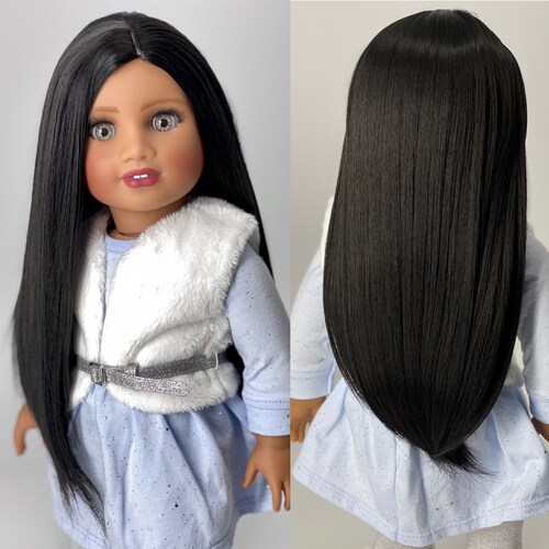 Custom Doll Wig for 18 American Girl Doll Heat Safe Etsy