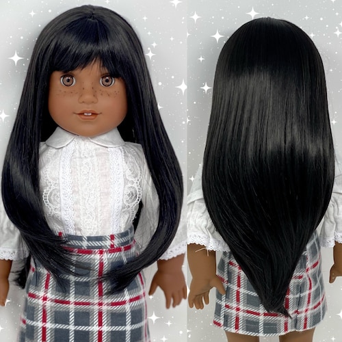 Custom Doll Wig for 18 American Girl Doll Heat Safe Etsy