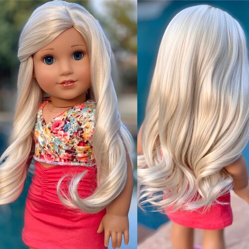 American Girl Doll Wig miss America Etsy