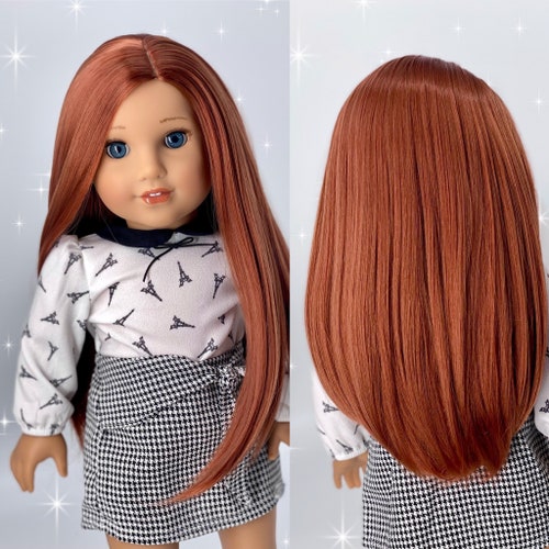 Midnight Swirl Replacement Wig Made to Fit American Girl Dolls Etsy