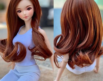 Details about   Bell Ceramics Doll Wigs Buster Auburn Hair Size 15-16