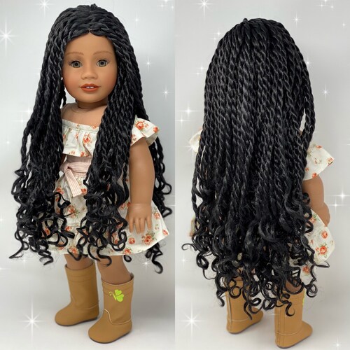 American Girl Doll Wig guava Sunrise Etsy