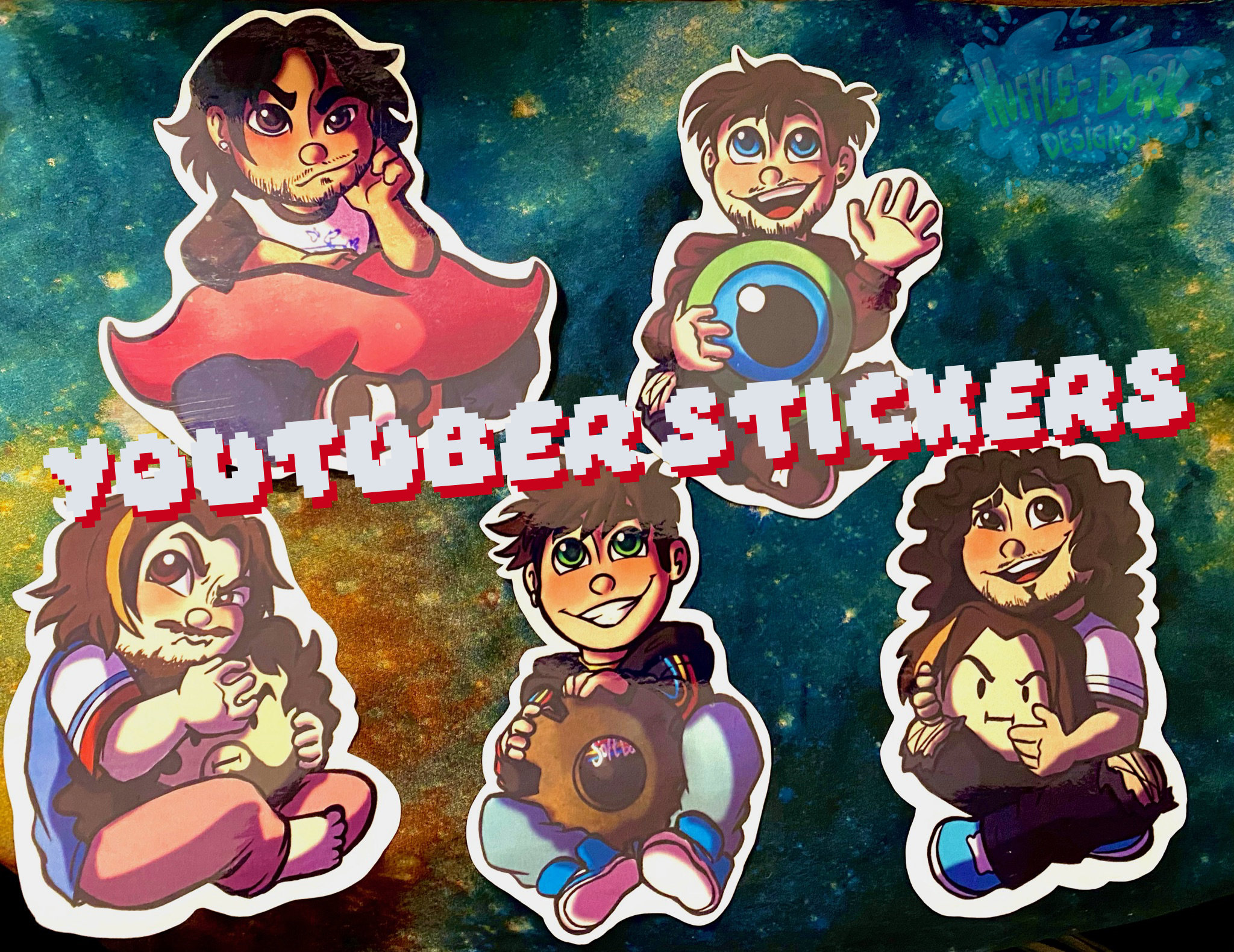 Youtuber Boys Stickers and Sticker Sheetmarkiplier - Etsy