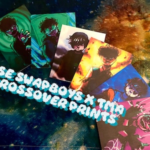 SwapBoys x TMA Avatar Crossover Art Prints (Jacksepticeye Swap AU/The Magnus Archives)