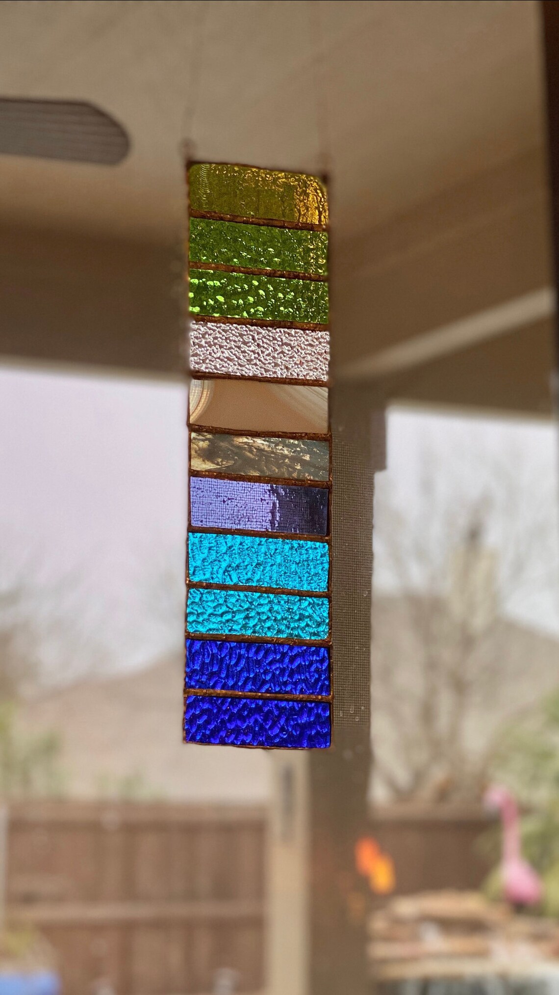 Stained Glass Window Hangingcustom Made Etsy