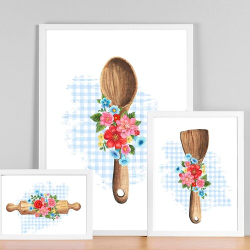 Lemon Decor Set of 3 Farmhouse Kitchen Wall Decor Etsy