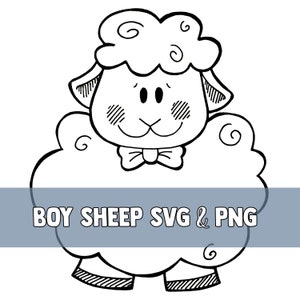 Sheep (boy) PNG & SVG