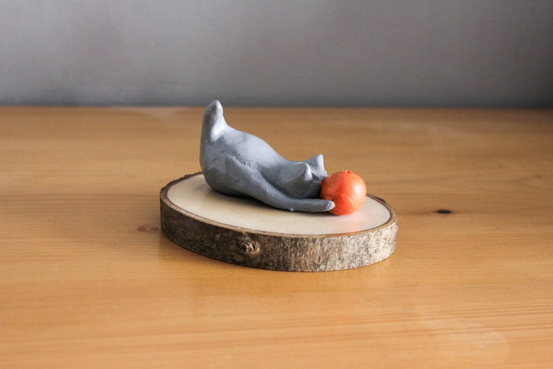 Cat Incense Holder Ceramic Incense Holder Animal Incense Etsy