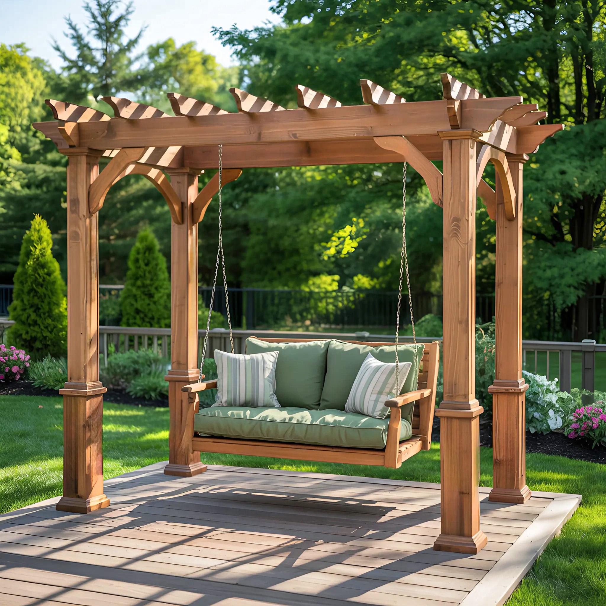 Pergola Swing Plans Pergola Swing Plans