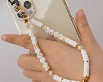Mobile Phone Strap Lanyard Colourful Beaded L.O.V.E Beads