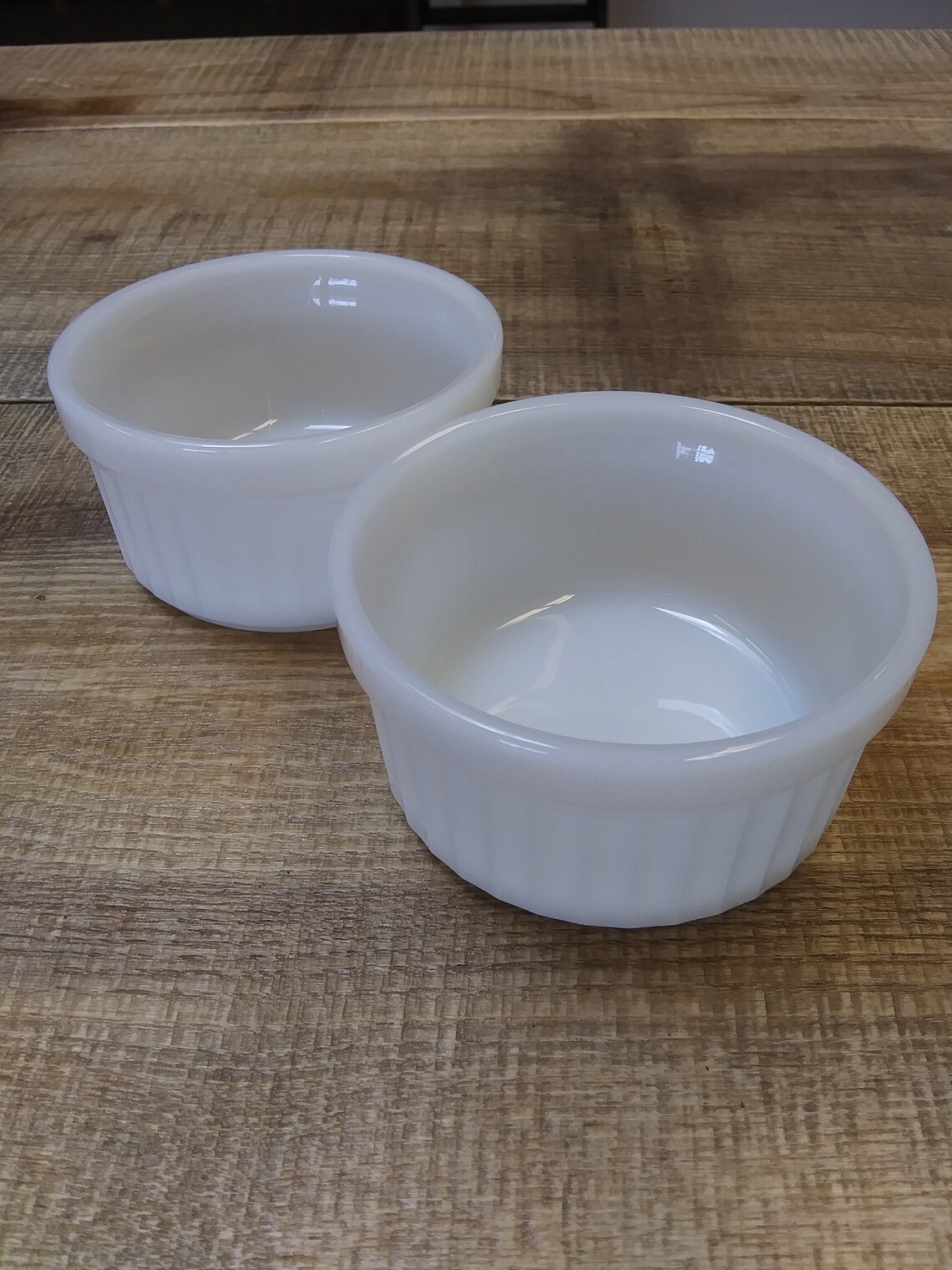 Anchor Hocking FireKing Ramekins/Custard Bowls 1434 set of Etsy