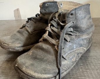Antique Leather Children's Shoes